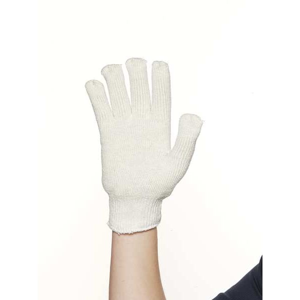 Hot Not Heat Resistant Gloves, Nomex III, Anti-Static, 700 Degrees F Max Temp., White, One Size Fits Most - 200