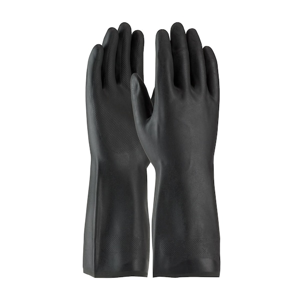 Pip Chemical Resistant Gloves, Neoprene/Rubber, 12-3/5 in L, S, 12 PK - 52-3665/S