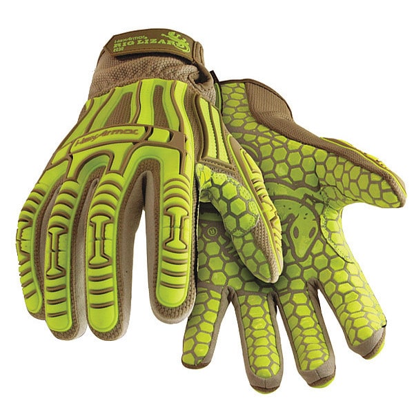 Hexarmor Rig Lizard Heat Resistant Gloves, SuperFabric(R)/Synthetic Leather, 250 Degrees F Max Temp., 1 PR - 2030-XXXL (12)