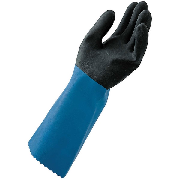 Mapa NL52 Stanzoil Neoprene Gloves, 14in L, Medium Weight, Size 8 - 337428