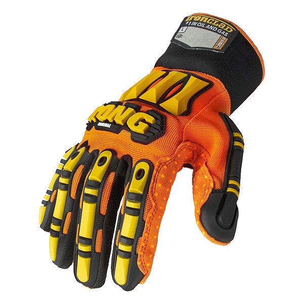 Ironclad Performance Wear SDX2 Oil and Gas Industry Safety, Synthetic Leather Palm, Extended Cuff - SDX2-07-XXXL