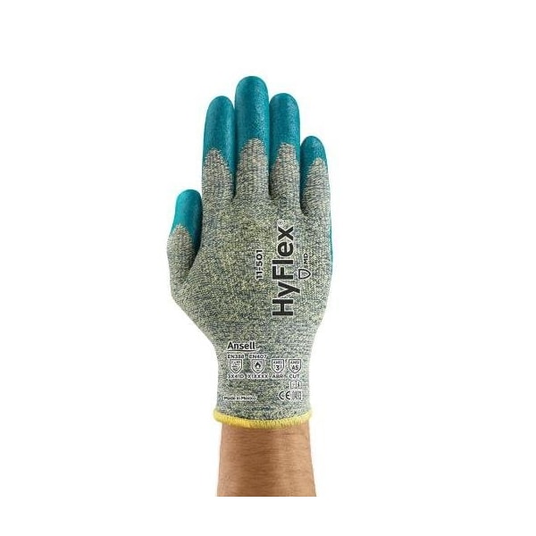 Ansell HyFlex Cr+ Foam Nitrile Coated Gloves, Ansell 11-501-8, 1-Pair - Pkg Qty 12 - 205657