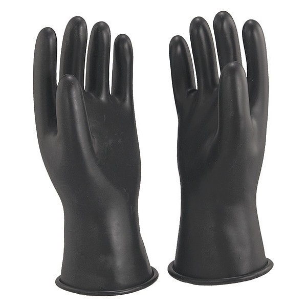 Oberon Rubber Electrical Gloves, Size 10 - RG-B-C0-R11-10