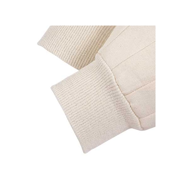 Condor Knit Gloves, Cotton, Polyester, None Uncoated, Off-White, 1 PR - 20GY75