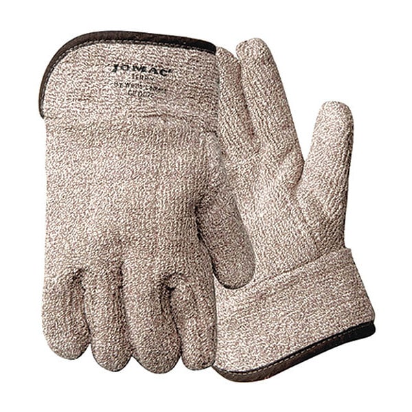 Jomac Terry X Heat Safety Cuff, Brn/Wht Xl - 644HRL