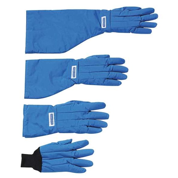 National Safety Apparel Cryogenic Glove, L, Straight, Blue, PR - G99CRSGPLGMA