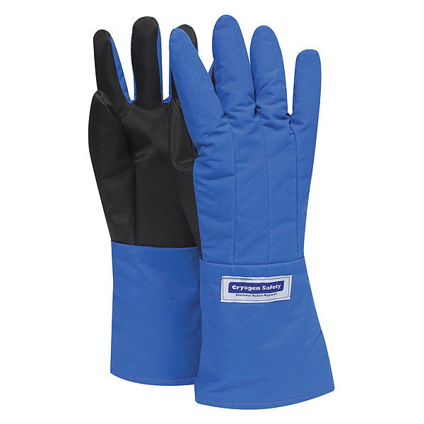 National Safety Apparel Cryogenic Glove, L, Straight, Blue, PR - G99CRSGPLGMA