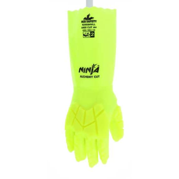 Mcr Safety Chemical/Impact Resistant Gloves, 2XL, PR - N2659HVLXXL