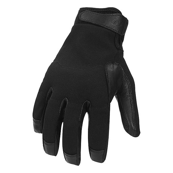 Ironclad Performance Wear Canine Rope Handler Gloves, Black, XL, PR - IEXT-K9-05-XL