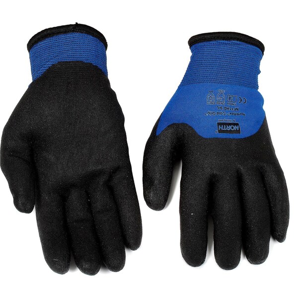 Honeywell North Flex Cold GripInsulated Gloves, Black/Blue, Large - NF11HD/9L