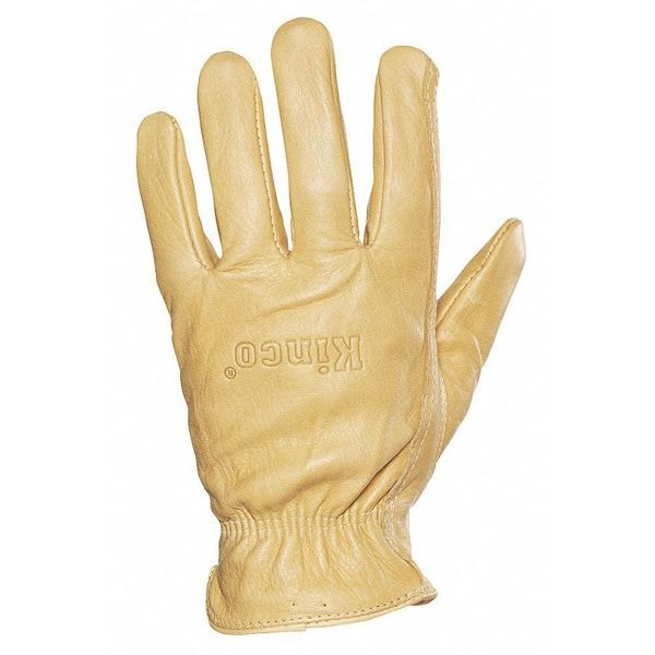 Kinco Leather Gloves, Keystone Thumb, Tan, XL, 1 PR - 98 XL