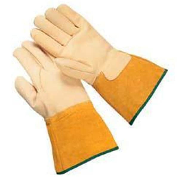 Wells Lamont Medium Yellow Grain Cowhide Welders Gloves - 815-Y2021M