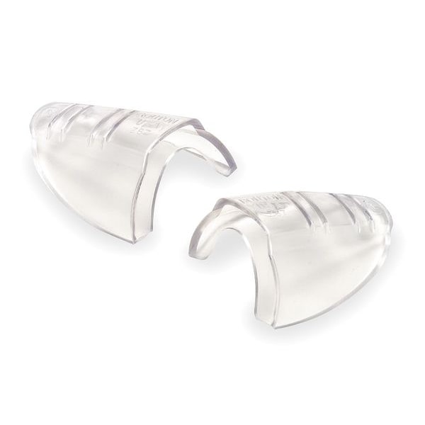 Condor Slip-On Sideshield, For Safety Glasses, Conforming, Plastic, Clear, Universal Fit, 1 Pair - 3BE76