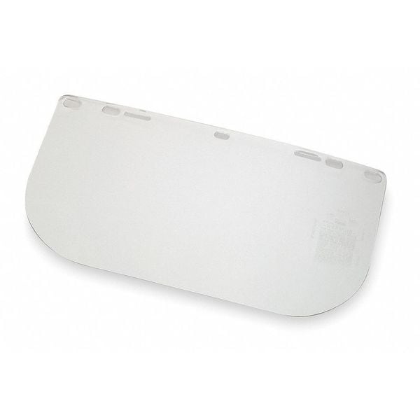 Jackson Safety Replacement Visor, Faceshield Window for Jackson Safety Headgear, PETG, Clear, 8 in H x 15 1/2 in W - 29104