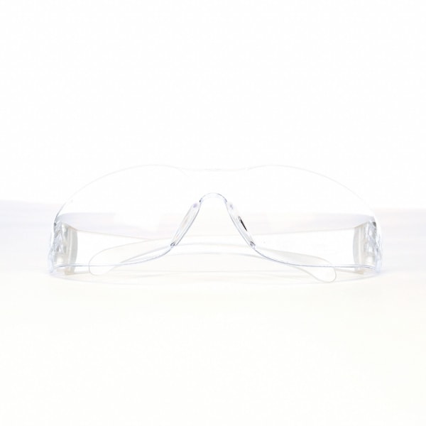 3M Virtua Safety Glasses, Anti-Fog, Anti-Scratch, Wraparound, Frameless, Clear Arm, Clear Lens - 11329-00000-20