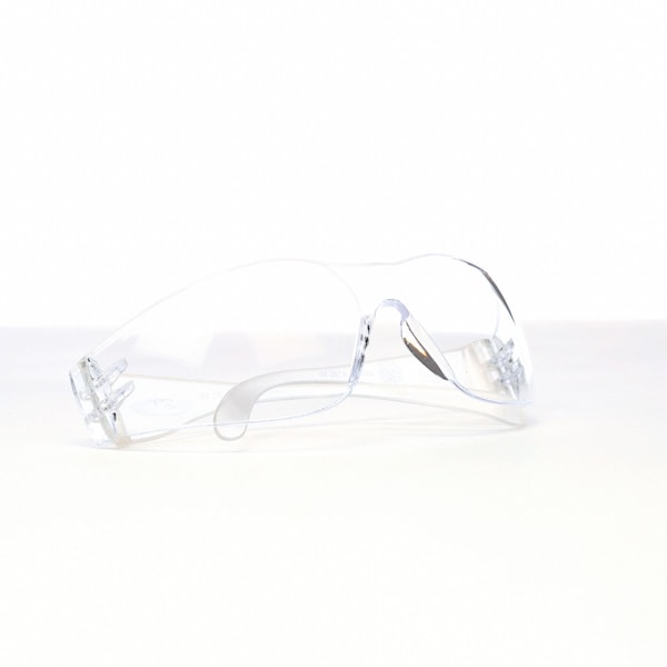 3M Virtua Safety Glasses, Anti-Fog, Anti-Scratch, Wraparound, Frameless, Clear Arm, Clear Lens - 11329-00000-20