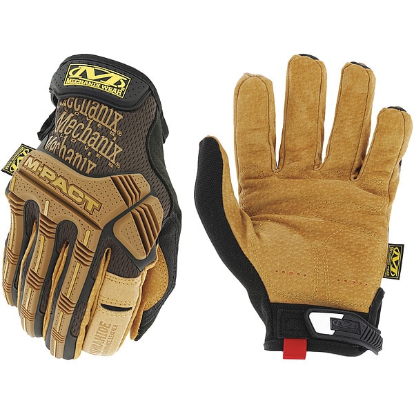 Mechanix Wear Leather Impact Glove, L, PR - LMP-75-010