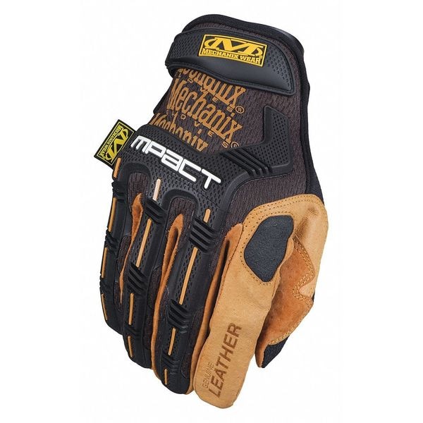 Mechanix Wear Leather Impact Glove, L, PR - LMP-75-010