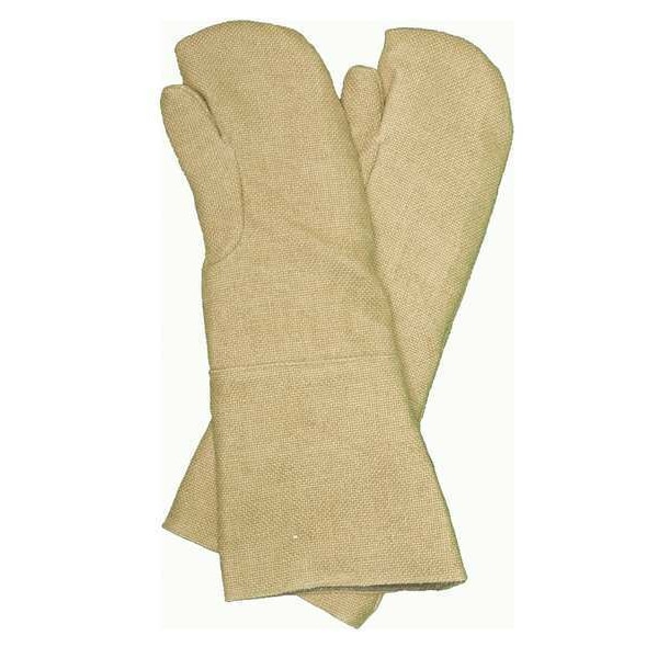 Zetex Plus ZetexPlus 200 Heat Resistant Mittens, ZetexPlus(R) Highly Texturized Fiberglass, Tan, Universal - 2100041