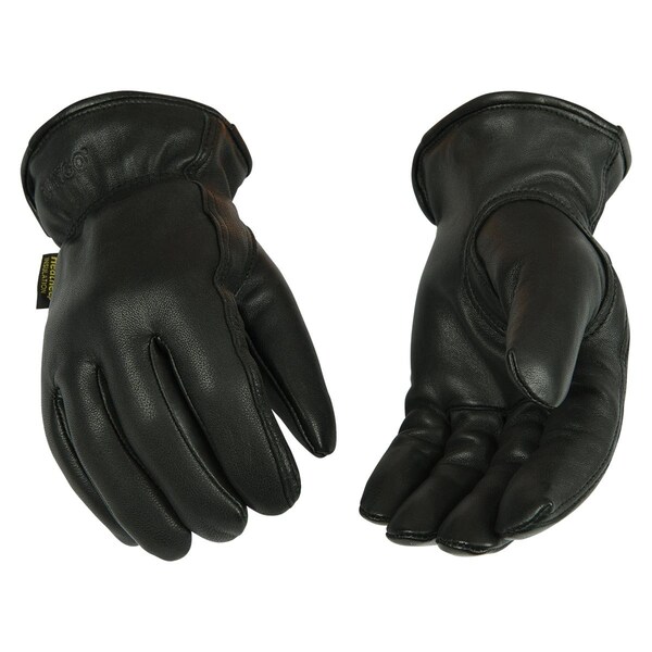 Kinco Drivers Gloves, Goatskin, Black, XL 1 PR - 93HK-XL
