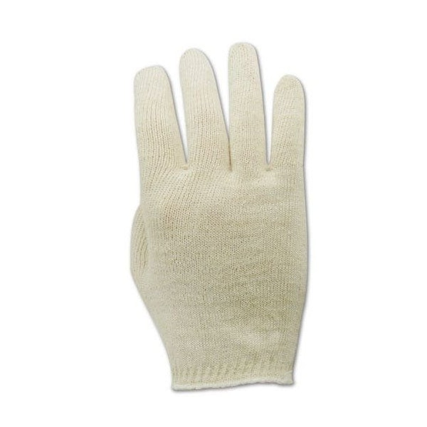 Magid Machine Knit Gloves, Natural, 12 PK - 13-650-KW