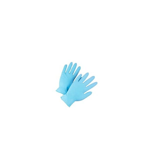 Bon Tool Disposable Gloves, 4 mil Palm, Nitrile, Powder-Free, XL, Blue - 34-255