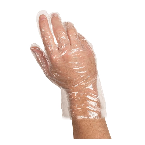 Valugards Disposable Gloves, Poly, Powder-Free, S, 5000 PK - 303363006