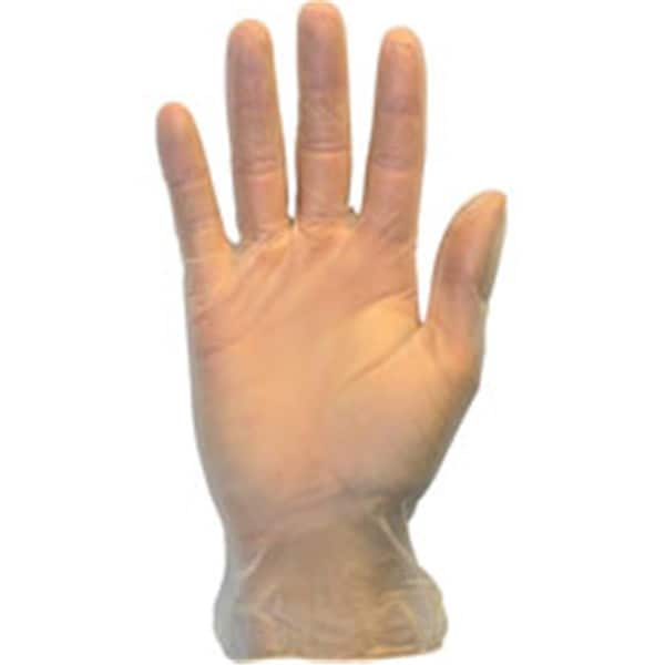 Draperypaneria Disposable Gloves, Vinyl, Powder-Free, XL, Clear - DR2656167