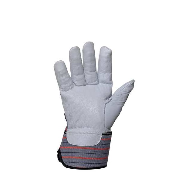 Impacto Anti-Vibration Gloves, L, White, PR - BGFITL-L