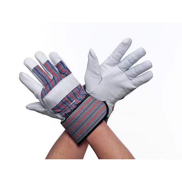 Impacto Anti-Vibration Gloves, L, White, PR - BGFITL-L