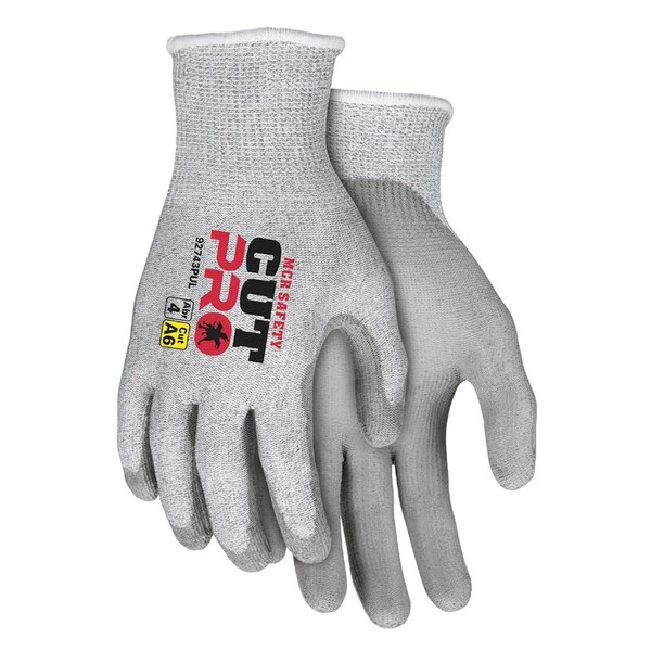 Mcr Safety MCR Safety Cut Pro 13 Gauge Hypermax Shell PU Coated Gloves - 92743PU-L