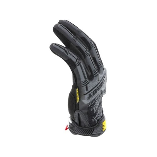 Mechanix Wear M-Pact Impact Resistant Work Gloves, Vibration Absorption, TPR, Black/Gray, Large, 1 Pair - MPT-58-010
