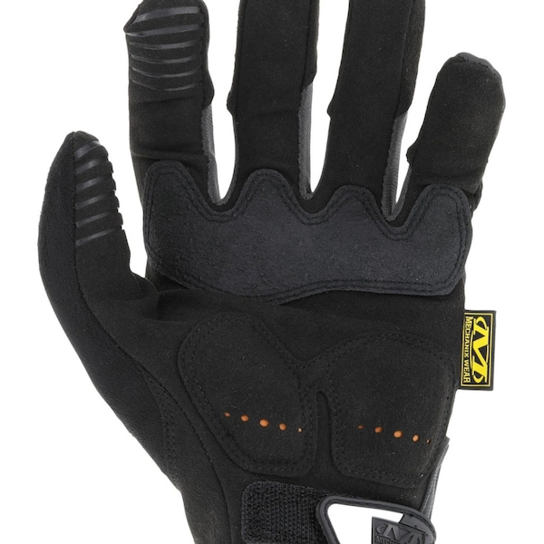 Mechanix Wear M-Pact Impact Resistant Work Gloves, Vibration Absorption, TPR, Black/Gray, Large, 1 Pair - MPT-58-010