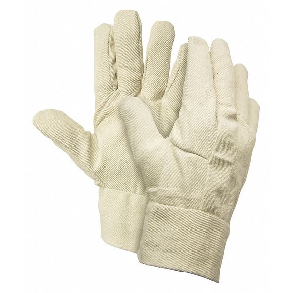 Mcr Safety Cotton Clute Band Top Wing Thumb, PK12 - 8100B