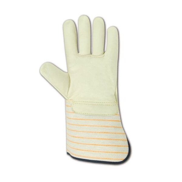 Magid Leather Gloves, Wing Thumb, Tan, 11, 12 PK - T6572G-11