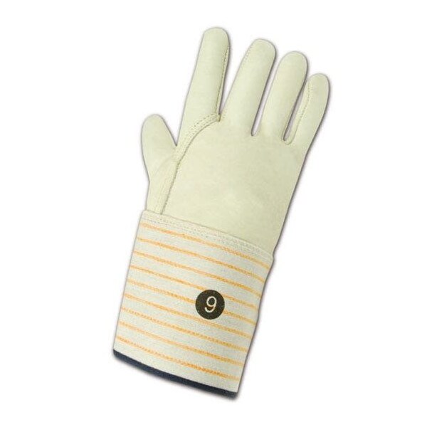 Magid Leather Gloves, Wing Thumb, Tan, 11, 12 PK - T6572G-11