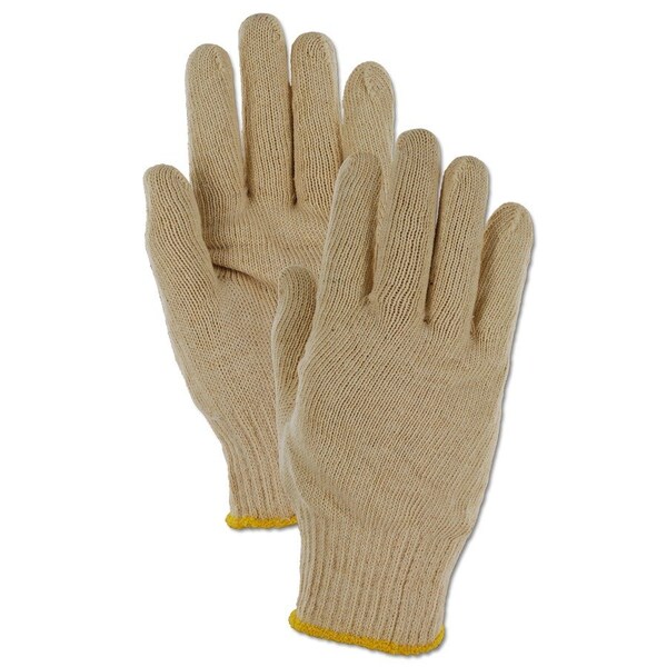 Magid KnitMaster 13680KW Medium Weight 10gauge Cotton Knit Gloves, 12PK - 13-680-KW-COT