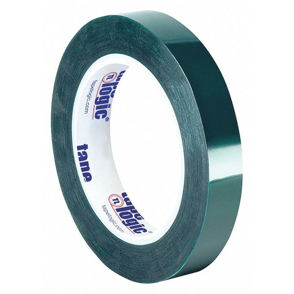 Cinta Tape Logic Tape Logic® PET, 1" x 72 yardas, Verde, 2/Estuche - T9654002PK