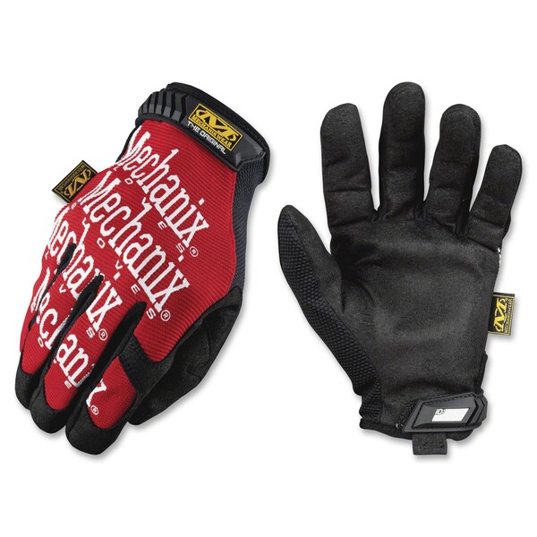 Mechanix Wear The Original(R) Mechanics Gloves, Synthetic Leather Palm, TrekDryÂ® Back, 11, Red - MG-02-011