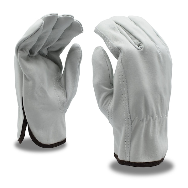 Cordova Leather Drivers Gloves, Grain Cowhide, Shirred Elastic Back, Keystone Thumb, 2XL 12 PK - 8210XXL