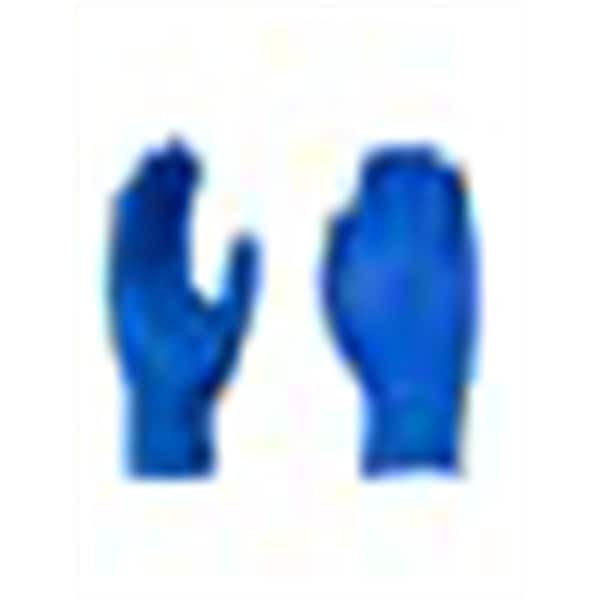 Ammex Gloveworks Royal Blue Nitrile Raised Diamond Texture Disposable Gloves, Size Xx-Large - GWRBN49100