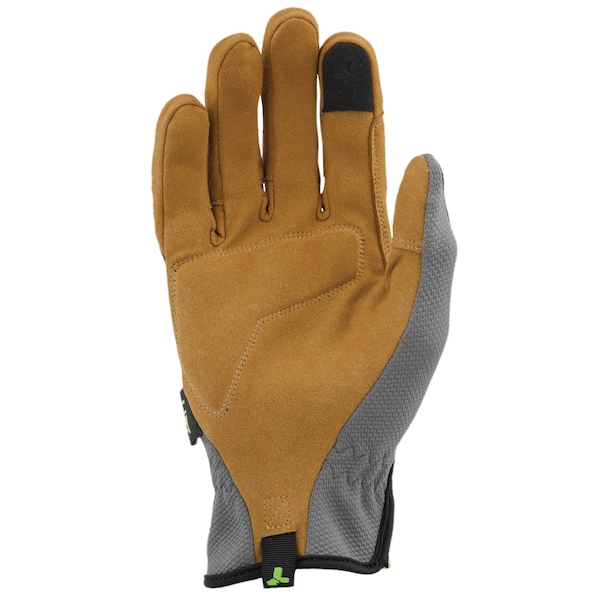 Lift Safety TRADER Glove Grey Slip OnOff Cuff - GTR-17YBRL
