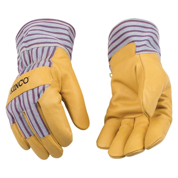 Kinco Kinco 1927 Lined Premium Grain Pigskin w. Safety Cuff - 1927  SMALL