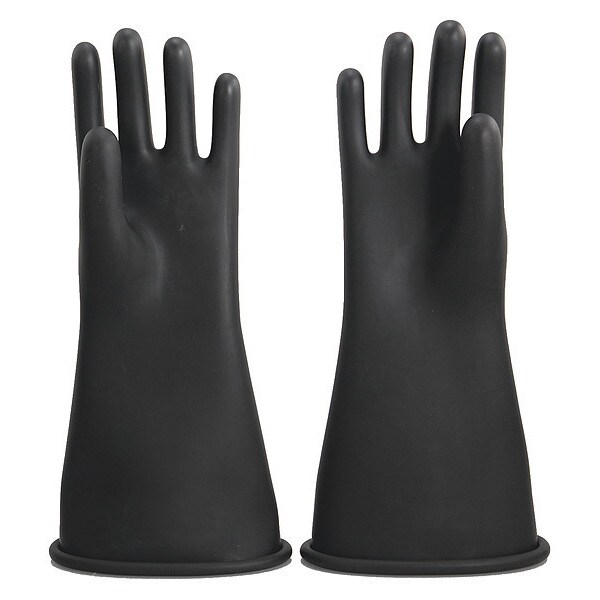 Oberon Rubber Electrical Gloves, Size 10 - RG-B-C2-R14-10