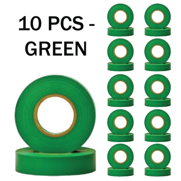 Cintas Eléctricas de Navidad, Verde - 10 Piezas - ETAPE-GR-10PK