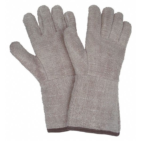 Mcr Safety Hotline 9432G E Weight Limited Flammability, PK12, 605  Degrees F Max Temp., Gauntlet Cuff XL ( 10 ) - 9432GFR