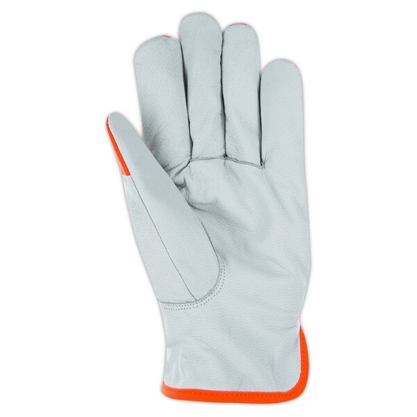 Magid Cut Resistant Gloves, Leather, Slip On Cuff, Keystone Thumb Thumb, L 1 PR - 1244HVL