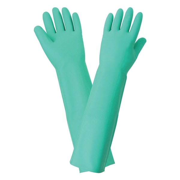 Global Glove Chemical Resistant Gloves, 18 in L, 22 mil, 1 PR - 522-11