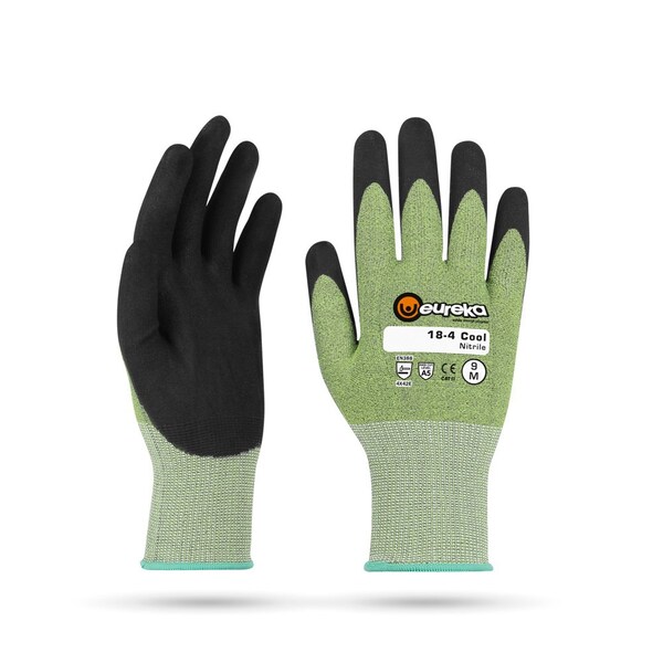 Eureka Safety Cut-Resistant Glove, , HPPE, Polyamide, Elastane , 7 1 PR - 18-4CNI-7