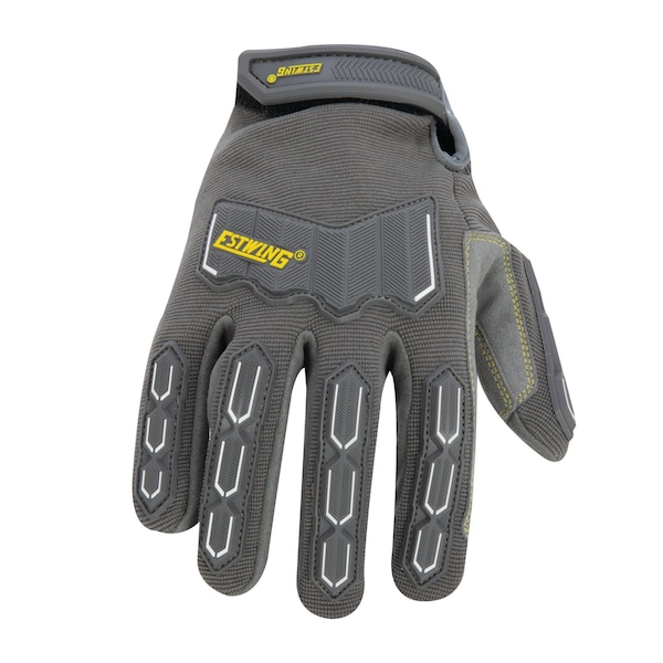 Estwing Impact Resistant Synthetic Leather Palm Work Glove with Anti-Vibration Palm, X-Large - EWIMP0611